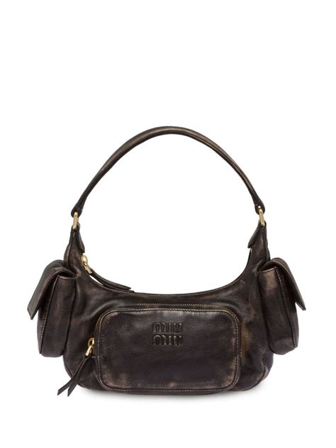 miu miu brown pocket bag|Miu Miu: Brown Pocket Bag .